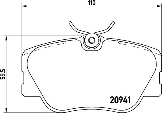 Brembo P 50 008 - Jarrupala, levyjarru inparts.fi