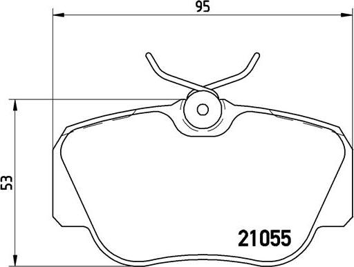 Brembo P 50 011 - Jarrupala, levyjarru inparts.fi