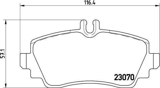 Brembo P 50 035 - Jarrupala, levyjarru inparts.fi