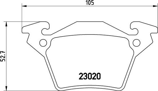 Brembo P 50 032 - Jarrupala, levyjarru inparts.fi