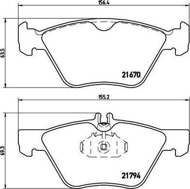 Brembo P 50 026 - Jarrupala, levyjarru inparts.fi