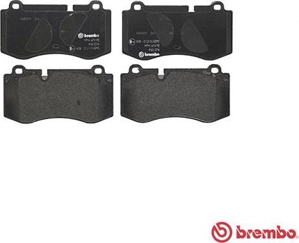 Brembo P 50 074 - Jarrupala, levyjarru inparts.fi