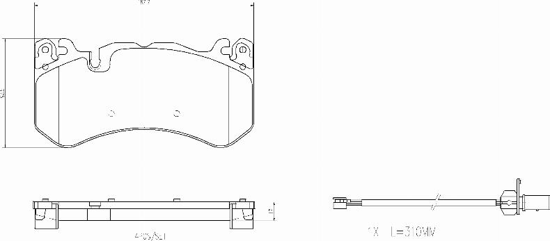 Brembo P50164N - Jarrupala, levyjarru inparts.fi