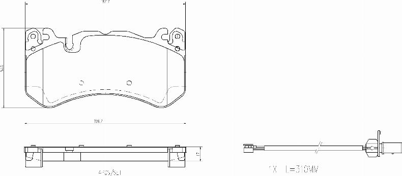 Brembo P 50 164 - Jarrupala, levyjarru inparts.fi