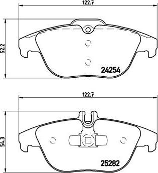 Brembo P 50 104 - Jarrupala, levyjarru inparts.fi