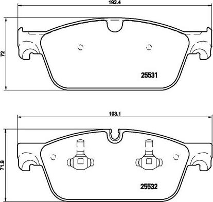 Brembo P 50 102X - Jarrupala, levyjarru inparts.fi