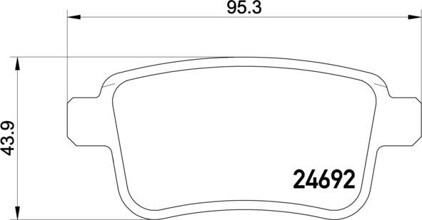 Brembo P 50 107 - Jarrupala, levyjarru inparts.fi