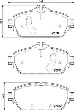 Brembo P 50 119 - Jarrupala, levyjarru inparts.fi