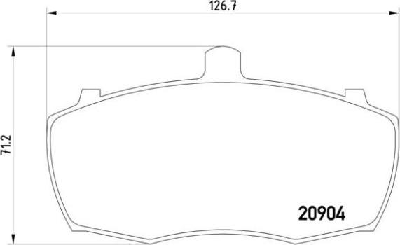 Brembo P 52 013 - Jarrupala, levyjarru inparts.fi