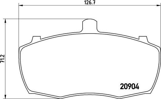 Brembo P 52 012 - Jarrupala, levyjarru inparts.fi