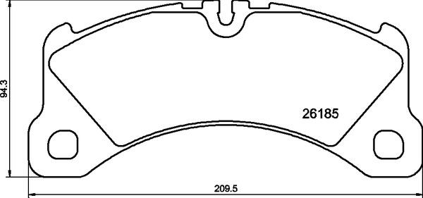 Brembo P 65 047 - Jarrupala, levyjarru inparts.fi