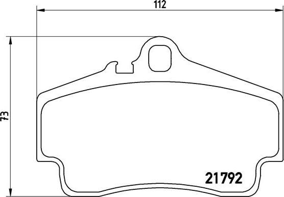 Brembo P 65 008 - Jarrupala, levyjarru inparts.fi