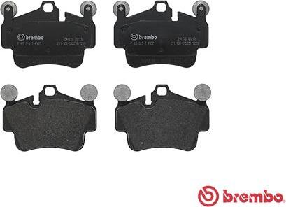 Brembo P 65 015 - Jarrupala, levyjarru inparts.fi