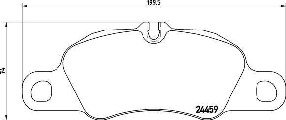 Brembo P 65 018 - Jarrupala, levyjarru inparts.fi