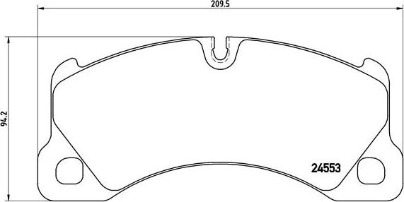 Brembo P 65 017 - Jarrupala, levyjarru inparts.fi