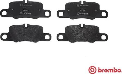 Brembo P 65 029 - Jarrupala, levyjarru inparts.fi