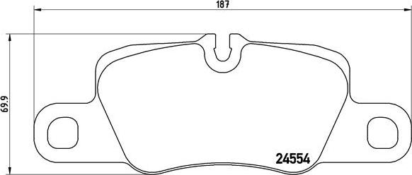 Brembo P 65 020 - Jarrupala, levyjarru inparts.fi