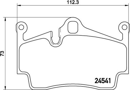 Brembo P 65 028 - Jarrupala, levyjarru inparts.fi