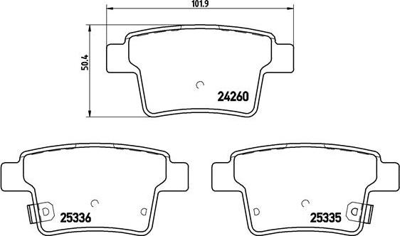 Brembo P 66 002 - Jarrupala, levyjarru inparts.fi