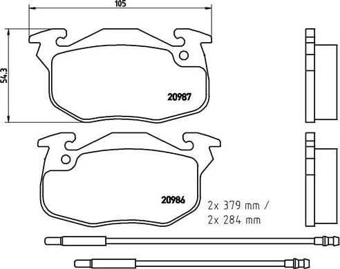 Valeo 540 503 - Jarrupala, levyjarru inparts.fi