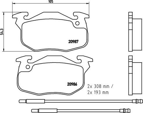 Brembo P 61 044 - Jarrupala, levyjarru inparts.fi