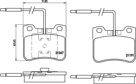 Brembo P 61 047 - Jarrupala, levyjarru inparts.fi