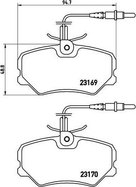 Brembo P 61 050 - Jarrupala, levyjarru inparts.fi