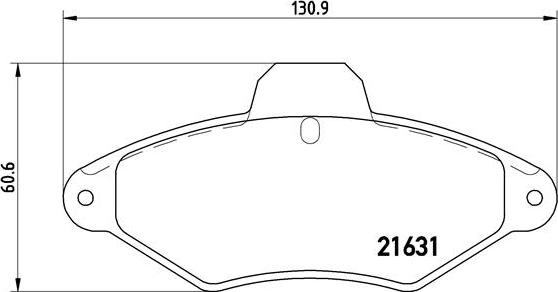 Brembo P 61 052 - Jarrupala, levyjarru inparts.fi