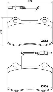 Brembo P 61 064 - Jarrupala, levyjarru inparts.fi