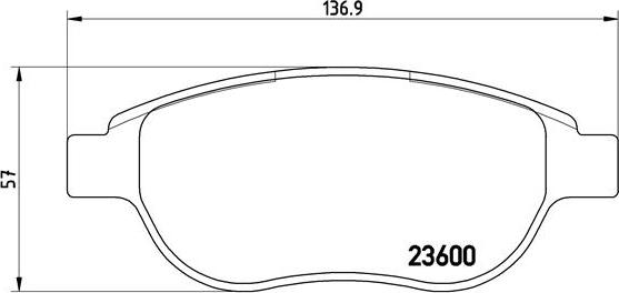 Brembo P 61 068 - Jarrupala, levyjarru inparts.fi