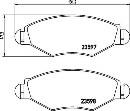 Brembo P 61 063 - Jarrupala, levyjarru inparts.fi