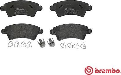 Brembo P 61 067 - Jarrupala, levyjarru inparts.fi