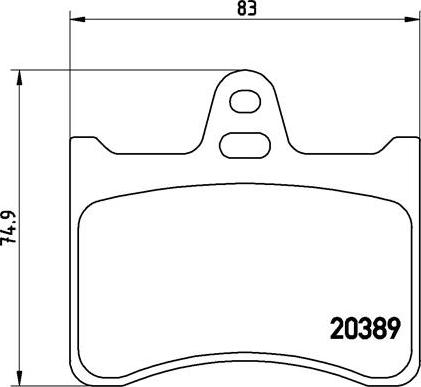 Brembo P 61 019 - Jarrupala, levyjarru inparts.fi