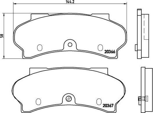 Brembo P 61 011 - Jarrupala, levyjarru inparts.fi