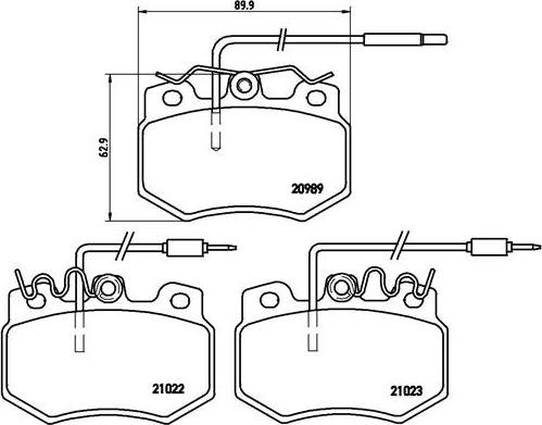 Brembo P 61 031 - Jarrupala, levyjarru inparts.fi