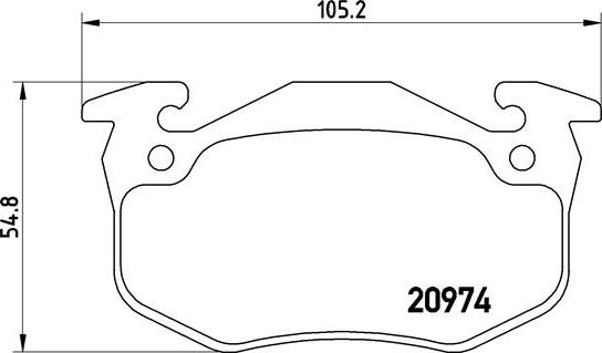 Brembo P 61 032 - Jarrupala, levyjarru inparts.fi