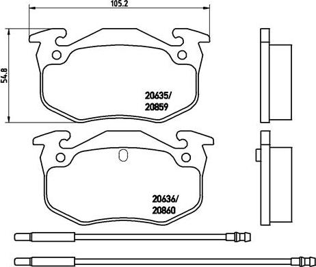 Brembo P 61 029 - Jarrupala, levyjarru inparts.fi