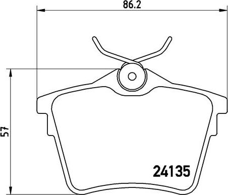 Brembo P 61 079 - Jarrupala, levyjarru inparts.fi