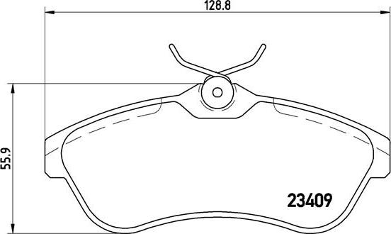 Brembo P 61 075X - Jarrupala, levyjarru inparts.fi