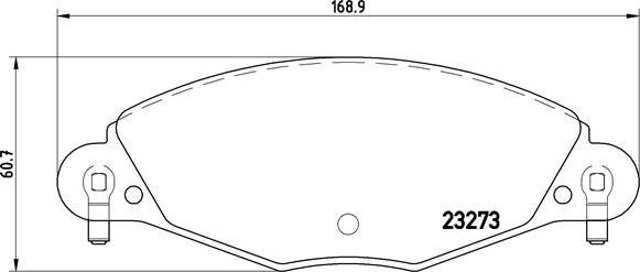 Brembo P 61 072 - Jarrupala, levyjarru inparts.fi