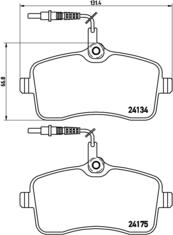 Brembo P 61 077 - Jarrupala, levyjarru inparts.fi