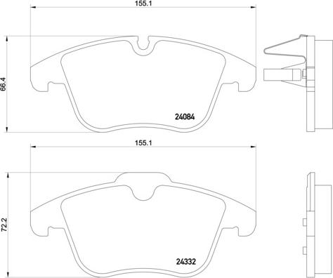 Brembo P 61 106 - Jarrupala, levyjarru inparts.fi