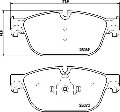 Brembo P 61 107 - Jarrupala, levyjarru inparts.fi