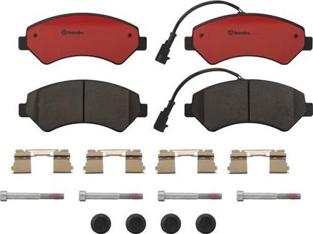 Brembo P61118N - Jarrupala, levyjarru inparts.fi