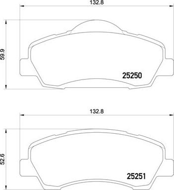 Brembo P 61 113 - Jarrupala, levyjarru inparts.fi