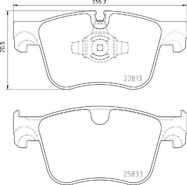 Brembo P 61 135X - Jarrupala, levyjarru inparts.fi