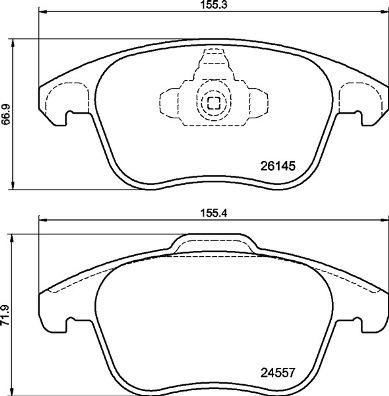 Brembo P 61 136 - Jarrupala, levyjarru inparts.fi