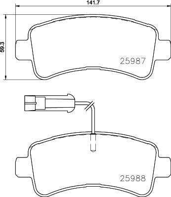 Brembo P 61 130 - Jarrupala, levyjarru inparts.fi