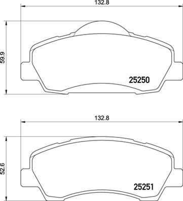 Brembo P 61 138 - Jarrupala, levyjarru inparts.fi