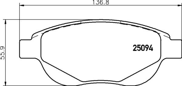 Brembo P 61 137 - Jarrupala, levyjarru inparts.fi